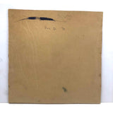 Joe D's 1970 Ink and Gold Pen Mandala Drawing