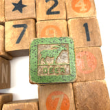 Sweet Old Bunch of Alphabet Blocks with Excellent Adaptations