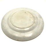 The Dog, c. 1880 Staffordshire Hand-colored Transferware Alphabet Plate