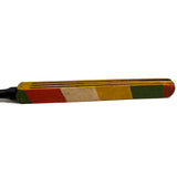 Slapstick! C. Early 20th Century Turned Handle Noisemaker in Glorious Original Paint