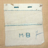 Micheline Blas French Sewing Lessons Notebook #2, With Hand-painted Cover and Alphabet Sampler
