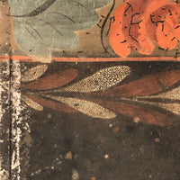 Very Lovely Early Tole Painted Box with Carrying Loop