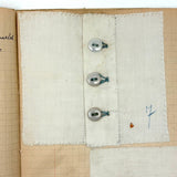 Micheline Blas French Sewing Lessons Notebook #2, With Hand-painted Cover and Alphabet Sampler
