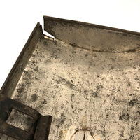 Very Lovely Early Tole Painted Box with Carrying Loop