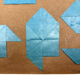 Paper Folding, Early 20th Century Froebel Kindergarten Folio