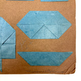 Paper Folding, Early 20th Century Froebel Kindergarten Folio
