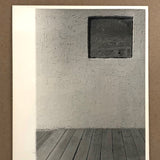 1967 Minimalist 8 x 10 Photo of Wall with Square Cutout by Bill Anderson, NYC