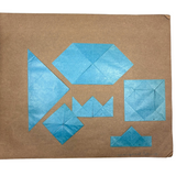 Paper Folding, Early 20th Century Froebel Kindergarten Folio