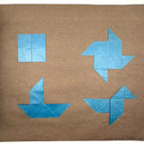 Paper Folding, Early 20th Century Froebel Kindergarten Folio
