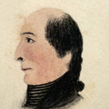 Curious, Very Charming 19th Century Sag Harbor CDV with Ink and Watercolor Portrait