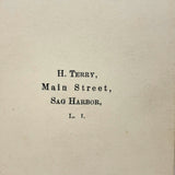 Curious, Very Charming 19th Century Sag Harbor CDV with Ink and Watercolor Portrait