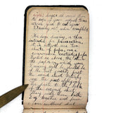 Portrait of the Artist as a Young Man, Nick Steagner's Tender 1900 Notebook/Sketchpad, Wayne County, PA