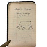 Portrait of the Artist as a Young Man, Nick Steagner's Tender 1900 Notebook/Sketchpad, Wayne County, PA