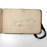 Portrait of the Artist as a Young Man, Nick Steagner's Tender 1900 Notebook/Sketchpad, Wayne County, PA