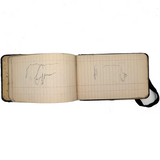 Portrait of the Artist as a Young Man, Nick Steagner's Tender 1900 Notebook/Sketchpad, Wayne County, PA