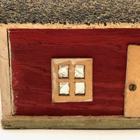 Sweet Scratch Made Crate Wood Little Red House