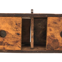 Wonderful Old Multi-chamber Folk Art Bee Box with Peep Holes, Complete