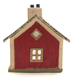 Sweet Scratch Made Crate Wood Little Red House