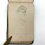 Portrait of the Artist as a Young Man, Nick Steagner's Tender 1900 Notebook/Sketchpad, Wayne County, PA