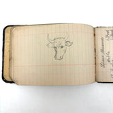Portrait of the Artist as a Young Man, Nick Steagner's Tender 1900 Notebook/Sketchpad, Wayne County, PA