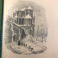 Lucy Jones' Mid 19th C. Sketchbooks (2) Filled with Graphite Drawings