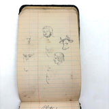 Portrait of the Artist as a Young Man, Nick Steagner's Tender 1900 Notebook/Sketchpad, Wayne County, PA