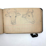 Portrait of the Artist as a Young Man, Nick Steagner's Tender 1900 Notebook/Sketchpad, Wayne County, PA