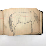 Portrait of the Artist as a Young Man, Nick Steagner's Tender 1900 Notebook/Sketchpad, Wayne County, PA