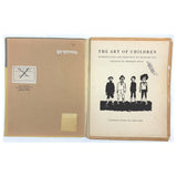 The Art of Children, Richard Ott, with Folio of 16 Loose Color Plates