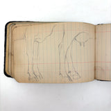 Portrait of the Artist as a Young Man, Nick Steagner's Tender 1900 Notebook/Sketchpad, Wayne County, PA
