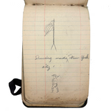 Portrait of the Artist as a Young Man, Nick Steagner's Tender 1900 Notebook/Sketchpad, Wayne County, PA
