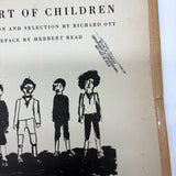 The Art of Children, Richard Ott, with Folio of 16 Loose Color Plates