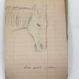 Portrait of the Artist as a Young Man, Nick Steagner's Tender 1900 Notebook/Sketchpad, Wayne County, PA