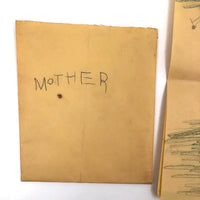 To Mother: Early 1930s Child Drawing / Play and Picnic in the Ravine Invitation