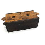 Wonderful Old Multi-chamber Folk Art Bee Box with Peep Holes, Complete