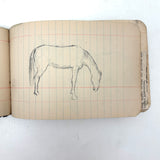 Portrait of the Artist as a Young Man, Nick Steagner's Tender 1900 Notebook/Sketchpad, Wayne County, PA
