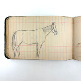 Portrait of the Artist as a Young Man, Nick Steagner's Tender 1900 Notebook/Sketchpad, Wayne County, PA