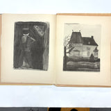 The Art of Children, Richard Ott, with Folio of 16 Loose Color Plates
