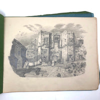Lucy Jones' Mid 19th C. Sketchbooks (2) Filled with Graphite Drawings