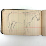 Portrait of the Artist as a Young Man, Nick Steagner's Tender 1900 Notebook/Sketchpad, Wayne County, PA