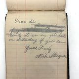 Portrait of the Artist as a Young Man, Nick Steagner's Tender 1900 Notebook/Sketchpad, Wayne County, PA