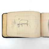 Portrait of the Artist as a Young Man, Nick Steagner's Tender 1900 Notebook/Sketchpad, Wayne County, PA