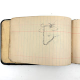 Portrait of the Artist as a Young Man, Nick Steagner's Tender 1900 Notebook/Sketchpad, Wayne County, PA