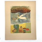 The Art of Children, Richard Ott, with Folio of 16 Loose Color Plates