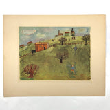 The Art of Children, Richard Ott, with Folio of 16 Loose Color Plates