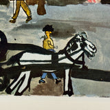 The Art of Children, Richard Ott, with Folio of 16 Loose Color Plates