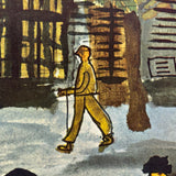 The Art of Children, Richard Ott, with Folio of 16 Loose Color Plates
