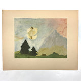 The Art of Children, Richard Ott, with Folio of 16 Loose Color Plates
