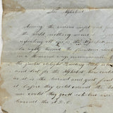 Ode to the Alphabet, Earlier 19th Century Manuscript Tribute to the Useful, Pleasant, and Ever-Unfolding A,B,C's