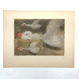 The Art of Children, Richard Ott, with Folio of 16 Loose Color Plates